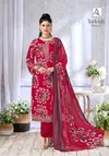 Turkish Edition 9 By Alok Suit Viscose Rayon Wholesale Dress Material In India
